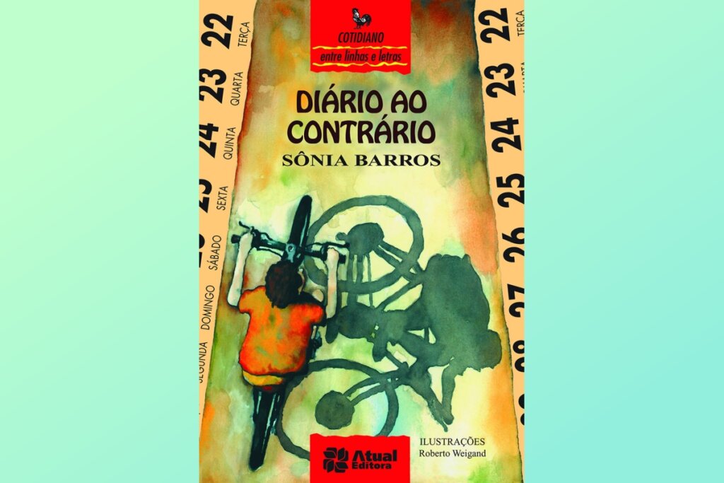 “Diário ao Contrário” narra momentos felizes de Eduardo e é escrito de trás para frente (Imagem: Reprodução digital | Editora COTIDIANO)