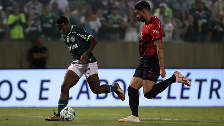 Atacante Endrick, Palmeiras (Foto: Cesar Greco, Palmeiras)