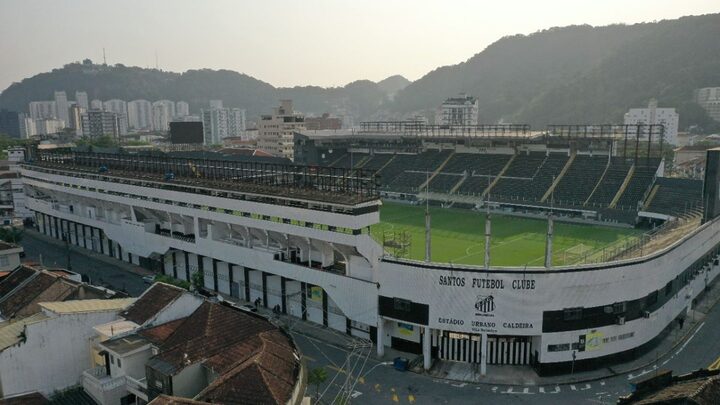 Estádio Vila Belmiro será palco do jogo entre Santos x Brusque neste domingo (Foto: Santos, Divulgação)
