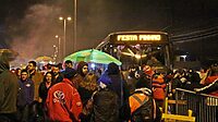 Festa do Pinhão terá transporte coletivo durante a madrugada.