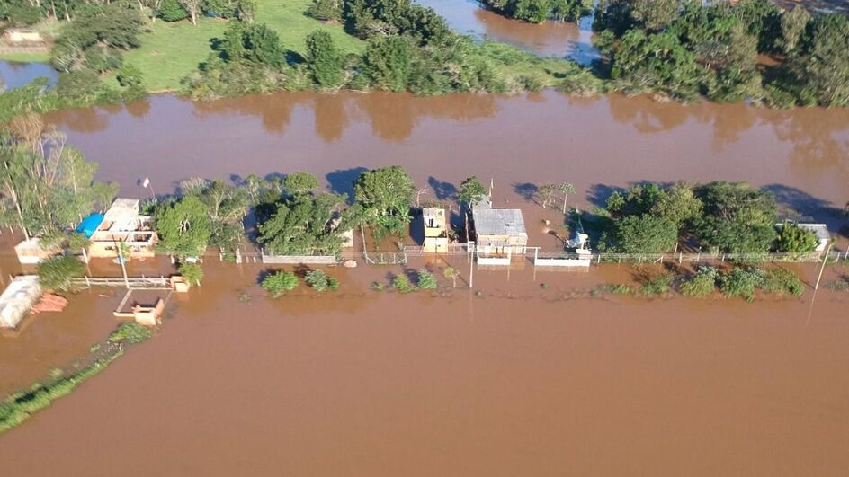 Chuvas em SC causam estragos em cidades do sul do estado
