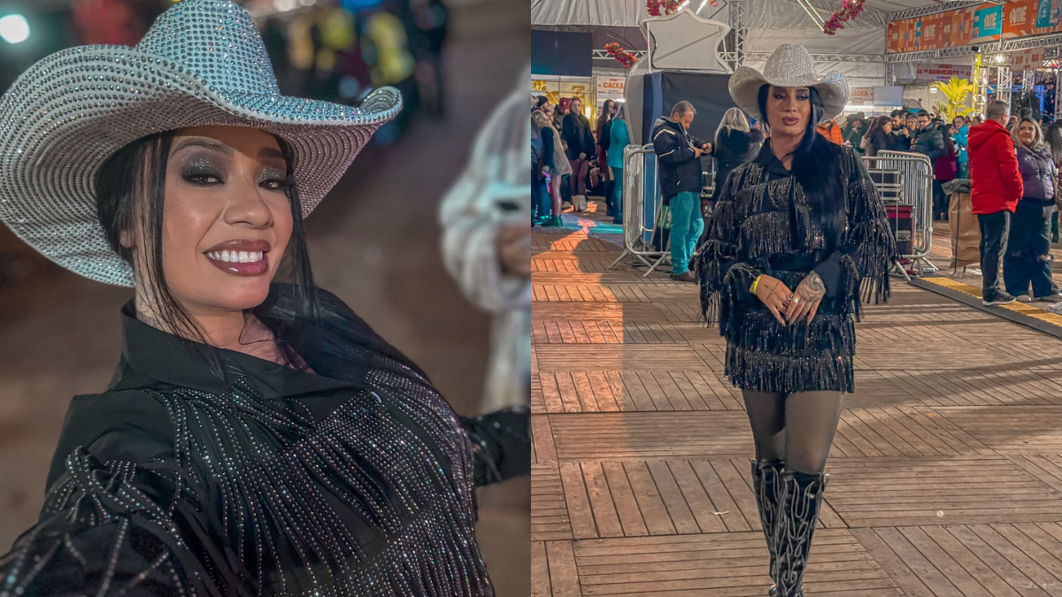 Desfile de looks e estilo na Festa Nacional do Pinhão