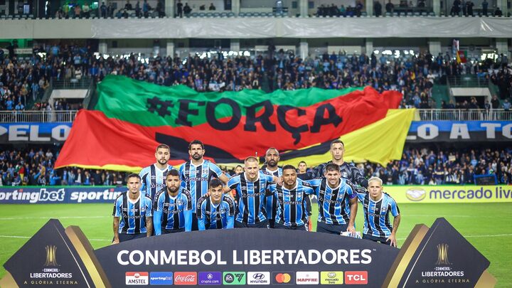 Grêmio vence na Libertadores (Foto: Grêmio, Reprodução)