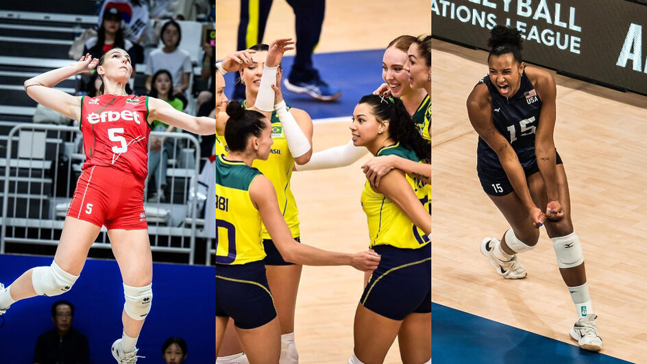 Guia da VNL 2024 seleções, como funciona e onde assistir à Liga das Nações de Vôlei Feminino