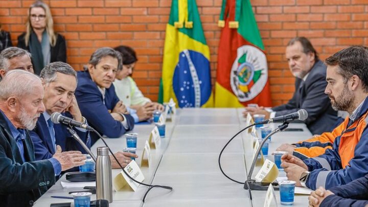 Medidas foram anunciadas em visita do presidente Lula a cidades do RS