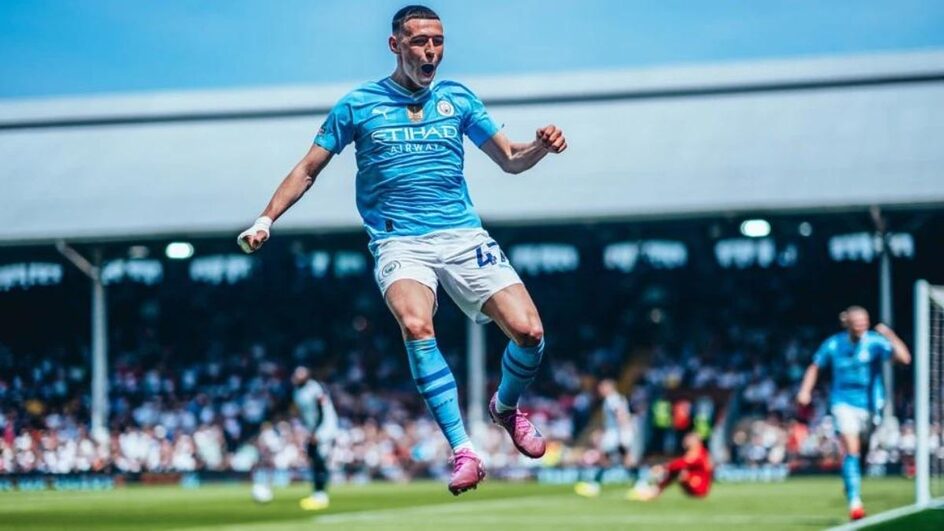 Foden marcou um dos gols da vitória do Manchester City contra o West Ham (Foto: Manchester City, Divulgação)