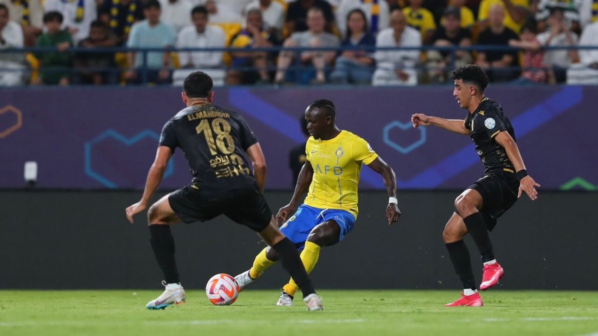 Sadio Mané pelo Al-Nassr (Foto: Al-Nassr, Divulgação)