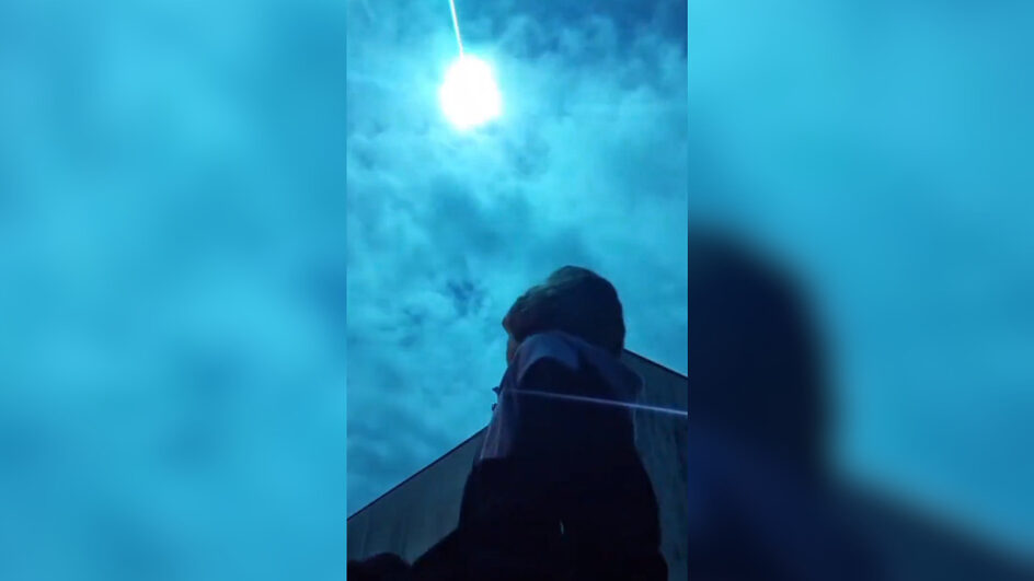 Menina flagra momento em que meteoro cruza céu de Portugal durante gravação de vídeo