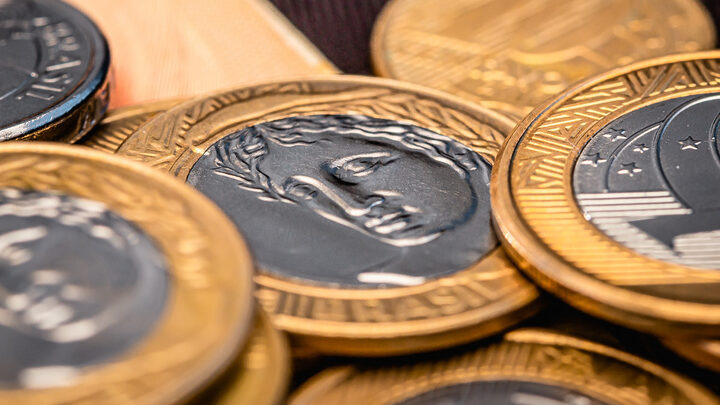 Moedas das Olimpíadas, da Copa do Mundo e de Aryton Senna