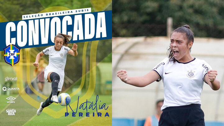 Nati Pereira recebe sua terceira convocação para a Seleção Brasileira Feminina