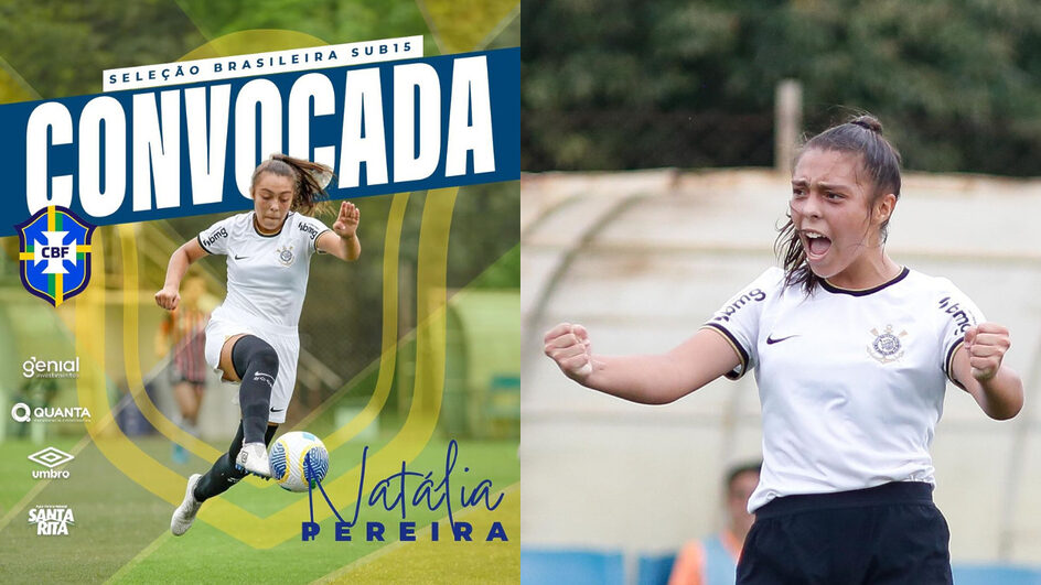 Nati Pereira recebe sua terceira convocação para a Seleção Brasileira Feminina