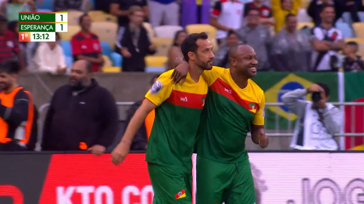 Nenê empata para o Esperança (Foto: TV Globo, Reprodução)