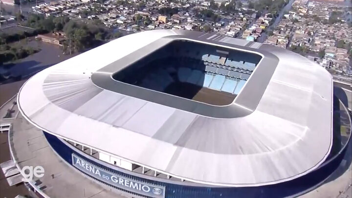 Novas imagens mostram que Arena do Grêmio segue em situação crítica (3)