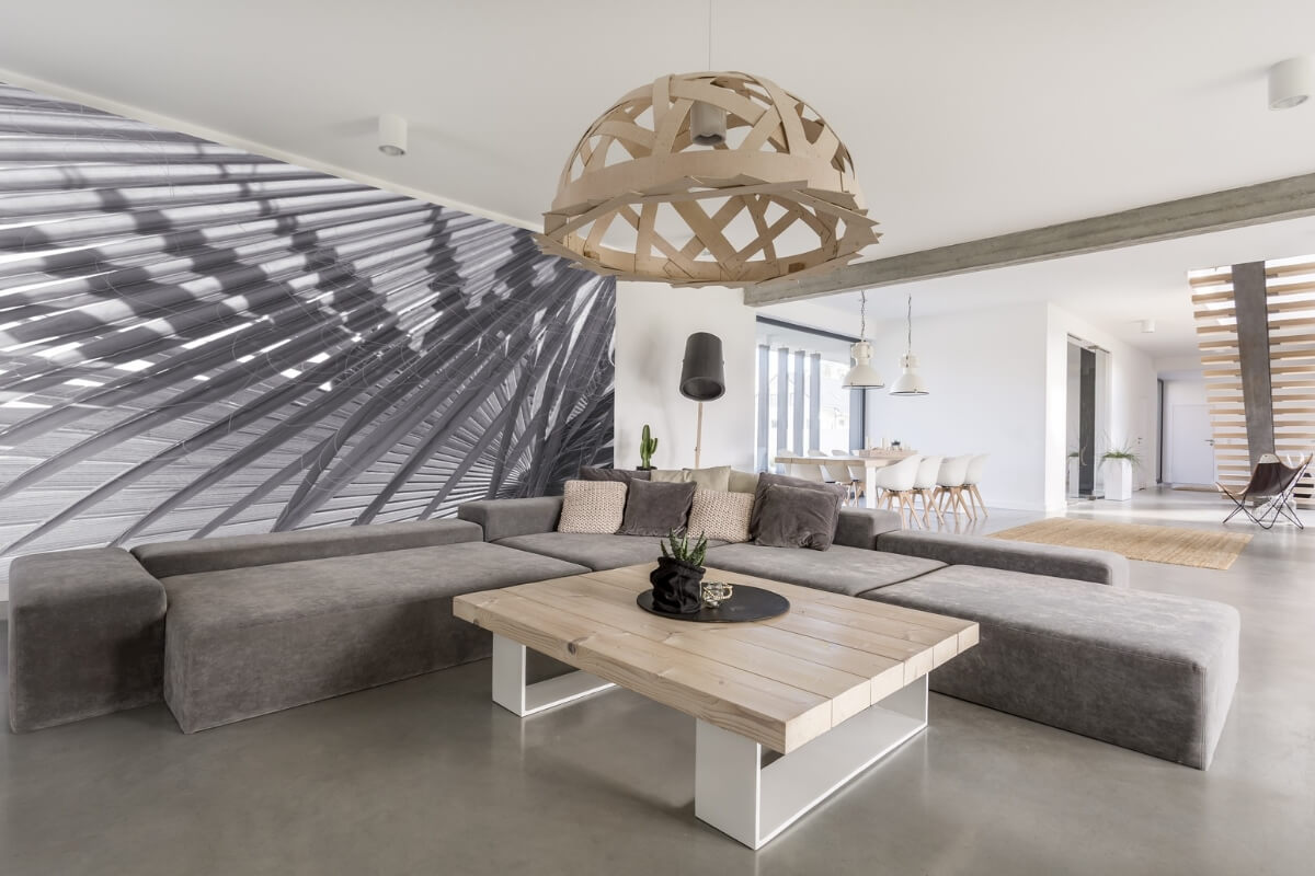 Papel de parede oferece inúmeras possibilidades para decorar os ambientes de forma prática (Imagem: Ground Picture | Shutterstock)