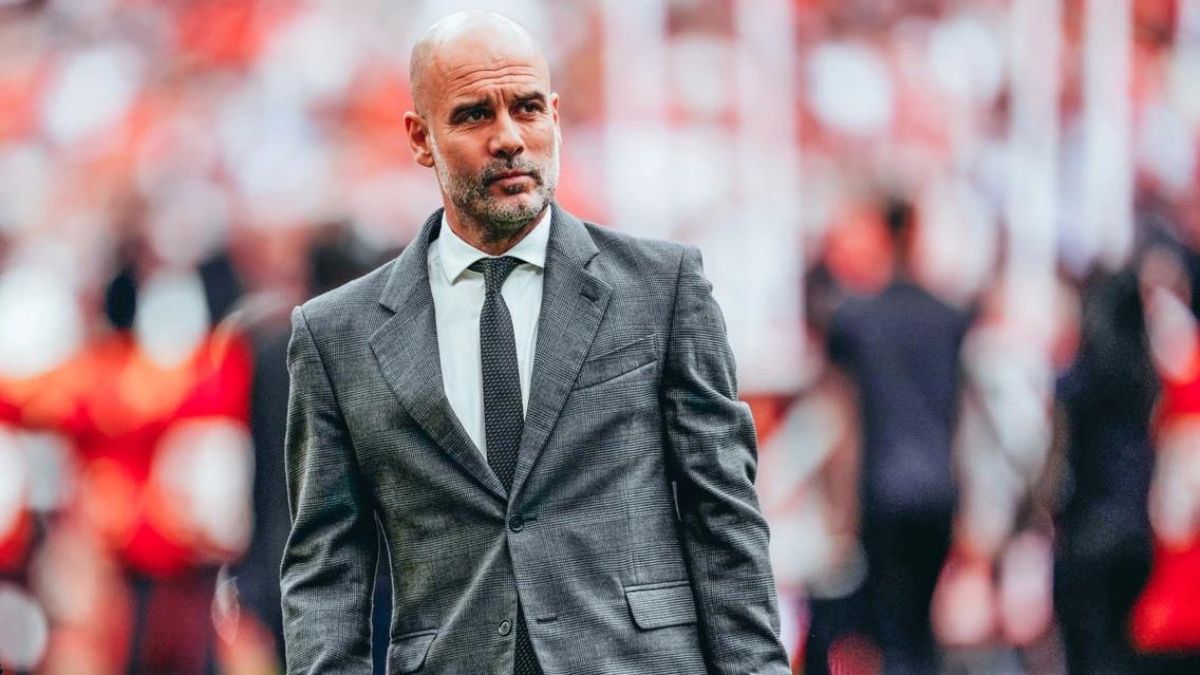 Pep Guardiola pode deixar o Manchester City no fim do seu contrato (Foto: Manchester City, Reprodução)