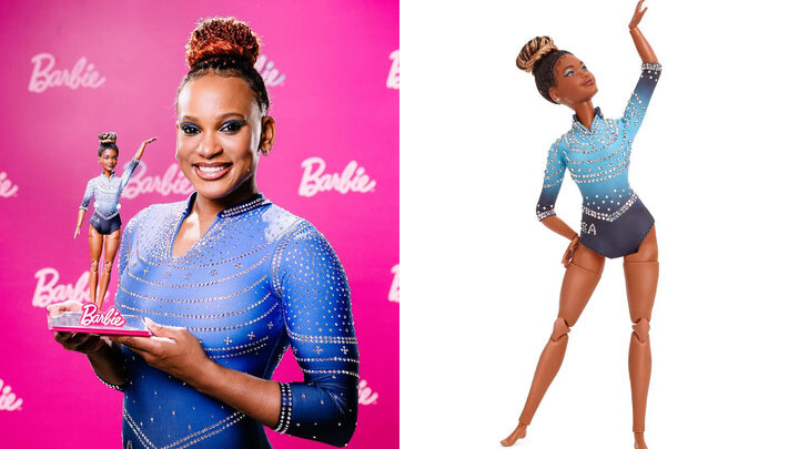 Rebeca Andrade e mais oito atletas olímpicas viram bonecas _Barbie (2)