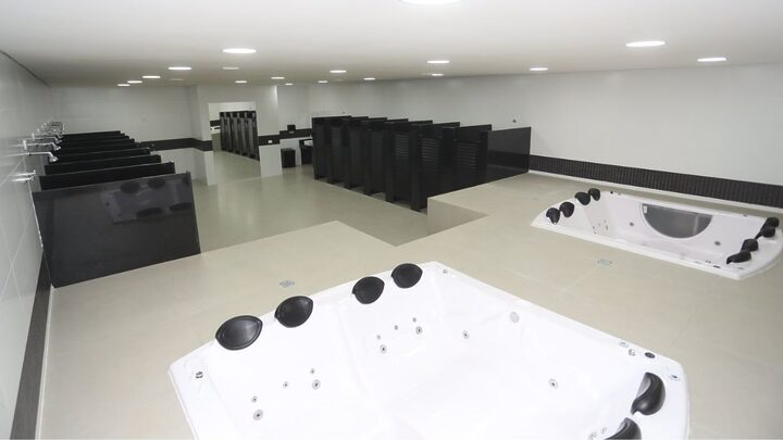 Reforma de vestiário e estrutura de estádio de time da Série B (Foto: Operário, Divulgação)