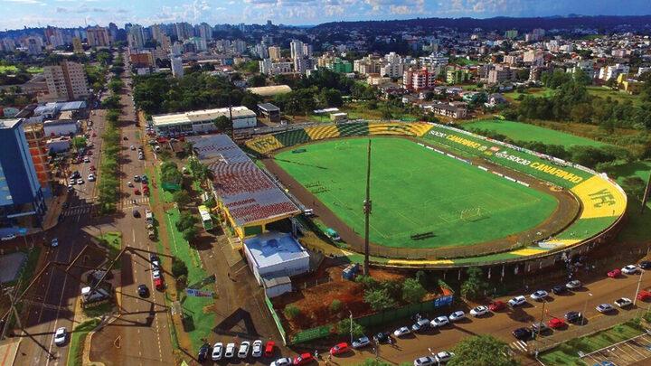 Colosso da Lagoa, em Erechim, será palco de Ypiranga x Figueirense (Foto: Divulgação, Ypiranga)