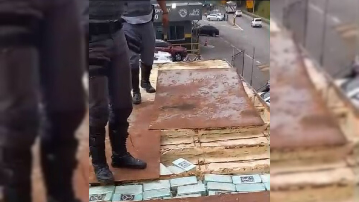 Apreensão de cocaína