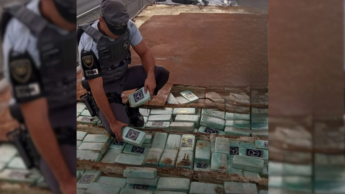 Apreensão de cocaína
