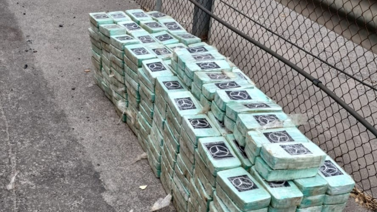 Apreensão de cocaína