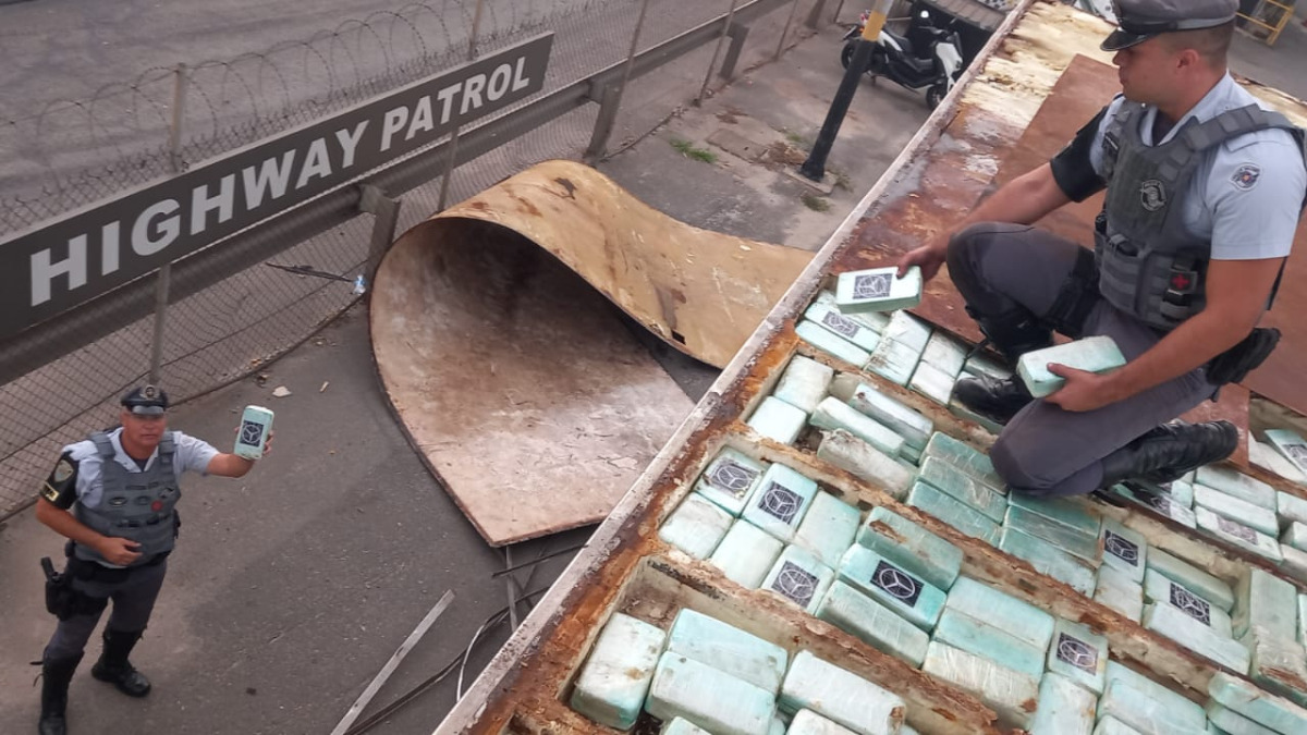 Apreensão de cocaína