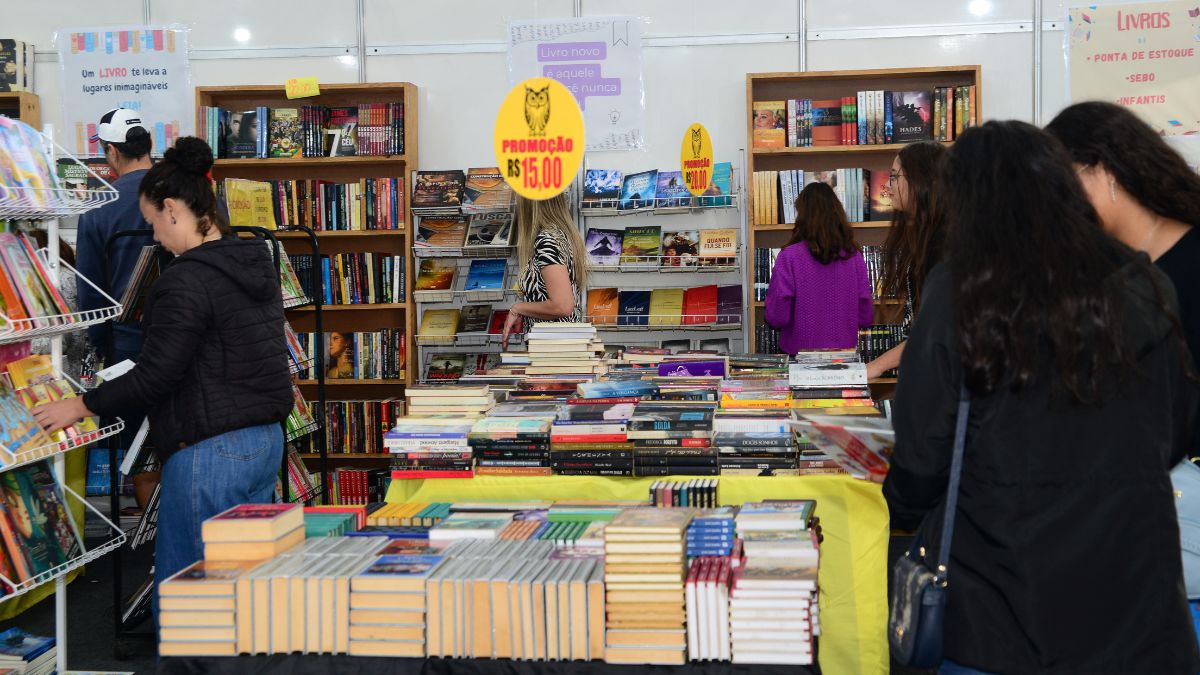 Feira do Livro de Joinville 2024 acontece em junho (Foto: Feira do Livro de Joinville, Divulgação)