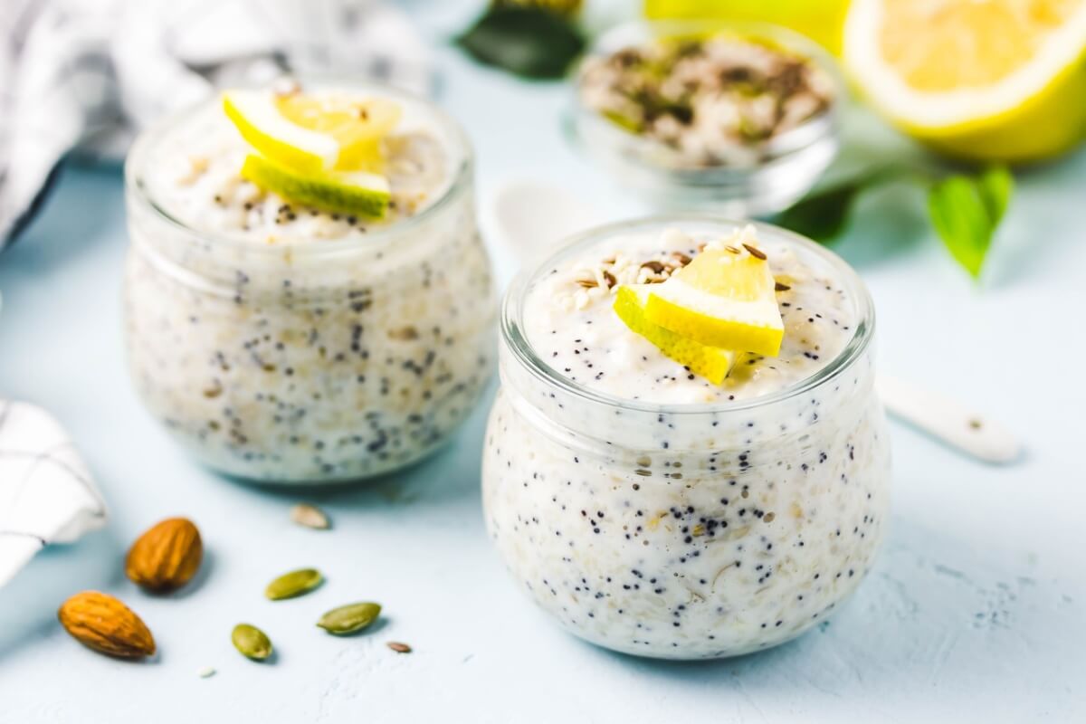 Pudim de chia com limão-siciliano (Imagem: Lapina Maria | Shutterstock)