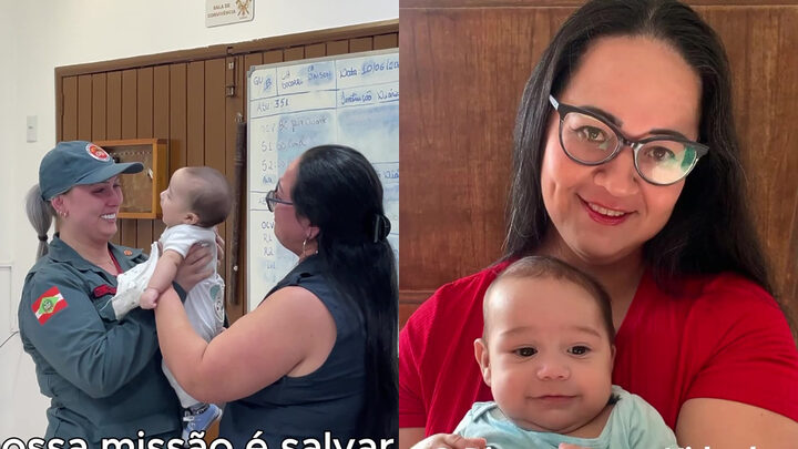 Como ligação telefônica salvou vida de bebê de 3 meses em Florianópolis