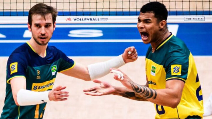 Brasil deixa Polônia virar partida e é eliminado da VNL (Foto: Divulgação, CBV)