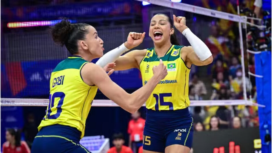 Brasil vence a Tailândia e vai enfrentar o Japão na semifinal da Liga das Nações