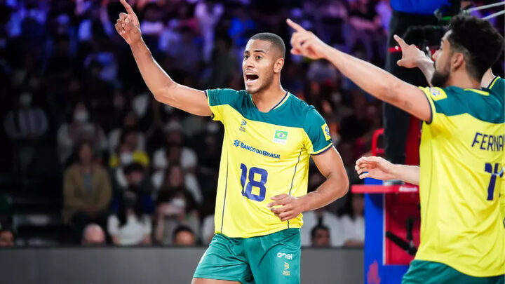 Brasil x Eslovênia na Liga das Nações de Vôlei Masculino Onde assistir e horário