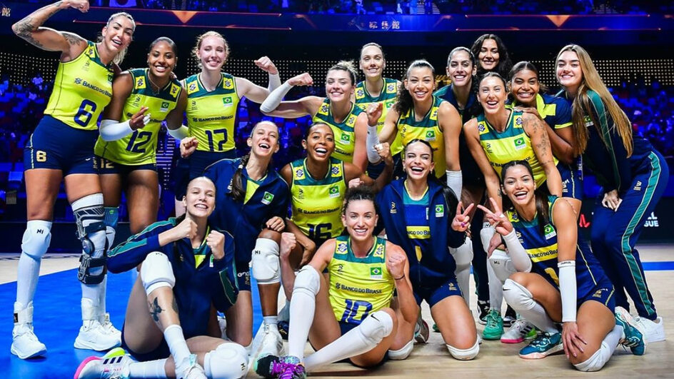 Brasil x Polônia pela Liga das Nações de Vôlei Feminino Onde assistir e horário