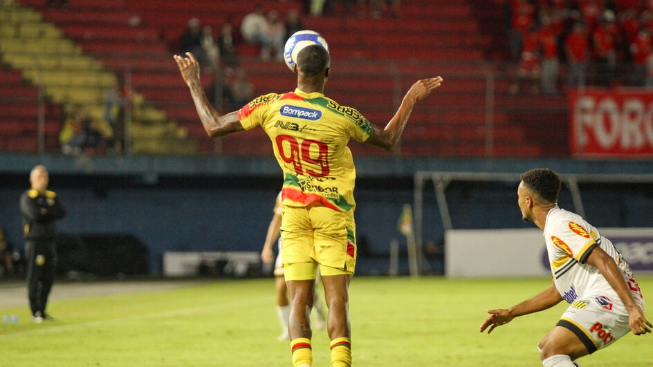 Brusque não conseguiu sair do empate sem gols na tarde deste sábado Fotos: Lucas Gabriel Cardoso/Brusque FC