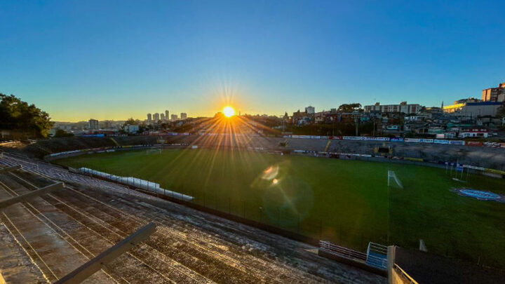 Estádio Centenário, em Caxias do Sul, será palco de Caxias x Figueirense (Foto: Reprodução, Caxias)
