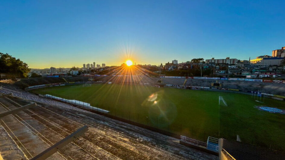 Estádio Centenário, em Caxias do Sul, será palco de Caxias x Figueirense (Foto: Reprodução, Caxias)