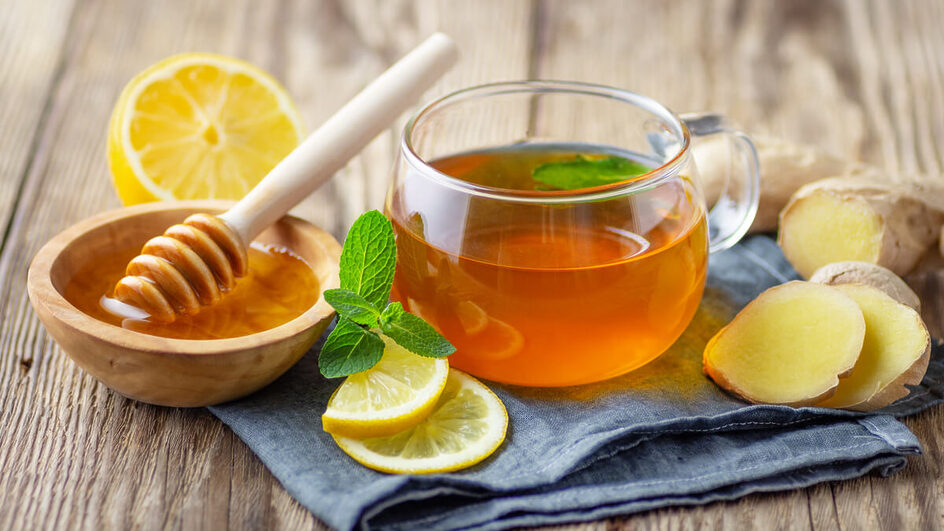 Chá de limão, mel e gengibre (Imagem: JoyStudio | Shutterstock)