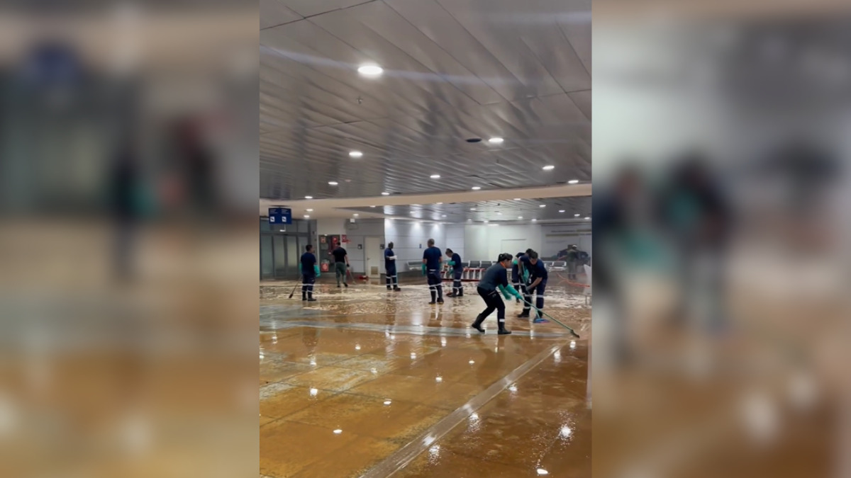 Como ficou o aeroporto de Porto Alegre depois de 30 dias embaixo d'água