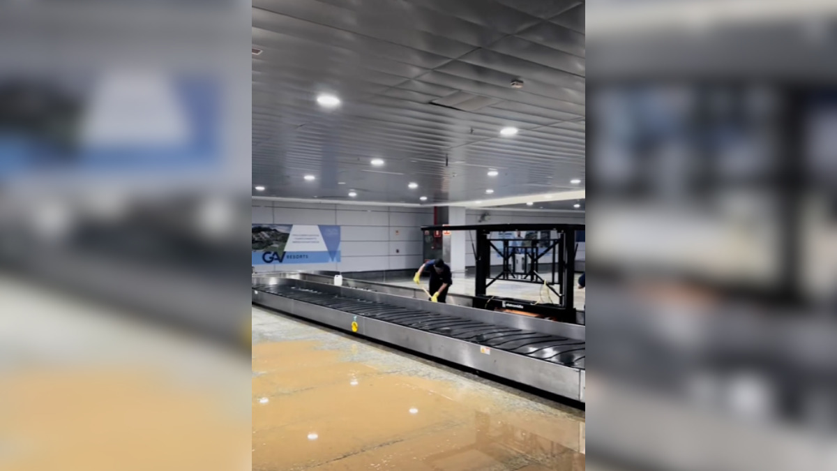 Como ficou o aeroporto de Porto Alegre depois de 30 dias embaixo d'água