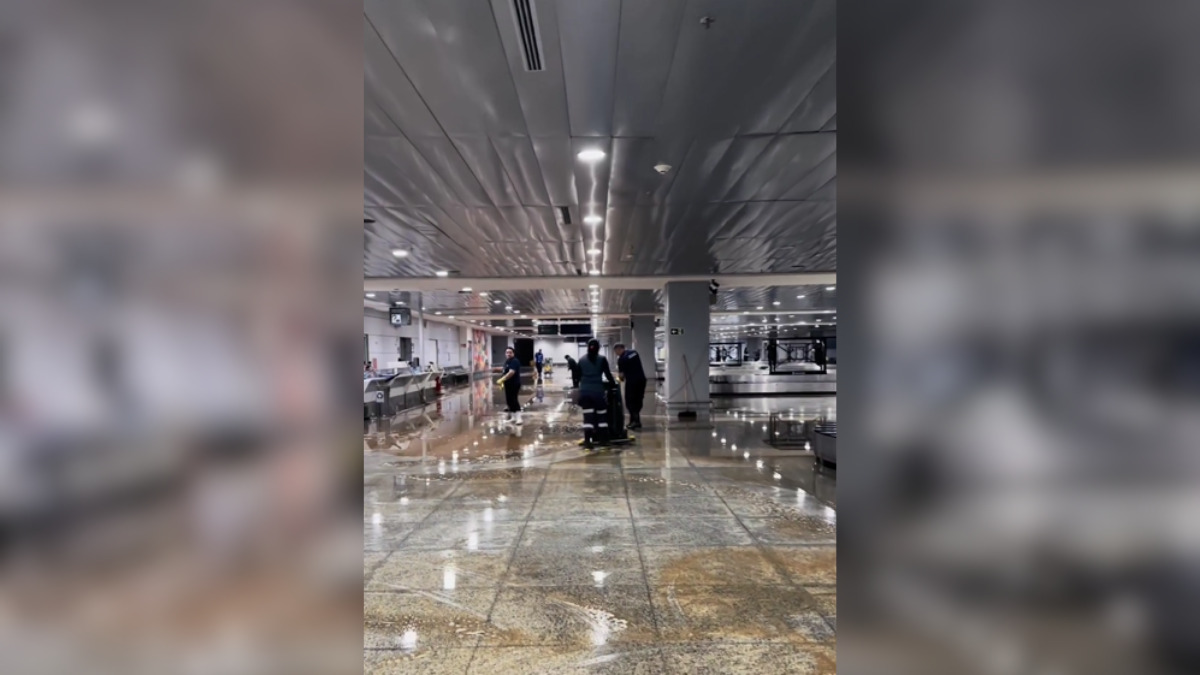 Como ficou o aeroporto de Porto Alegre depois de 30 dias embaixo d'água