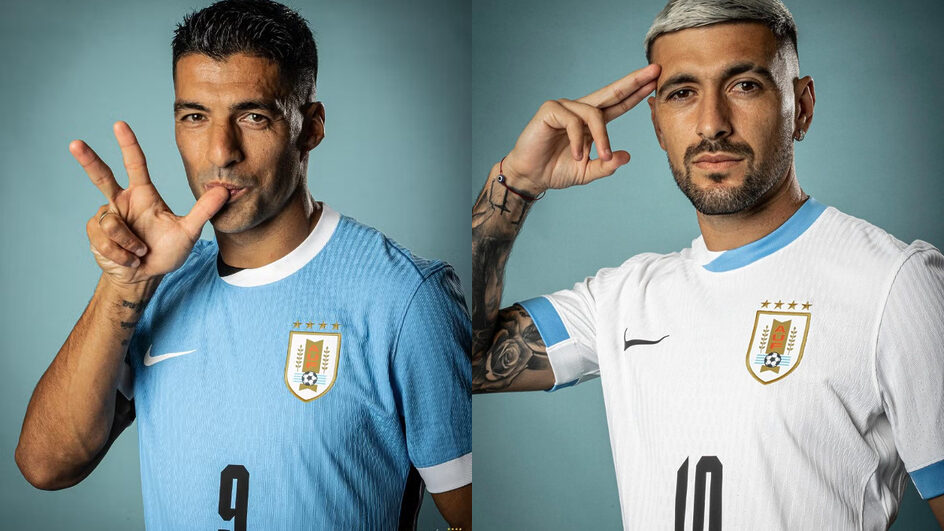 Conheça a nova camisa do Uruguai para a Copa América 2024