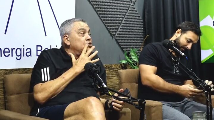 Ex-presidente afirma que ajudou jogador no exame antidoping (Foto: @jefinhomenes, X, Reprodução)