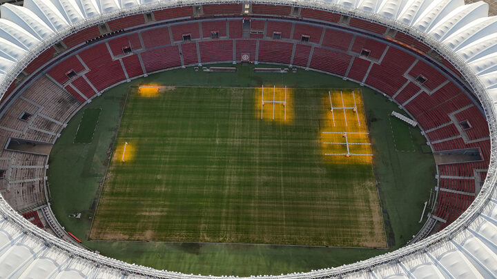 FOTOS: Como está o gramado do Beira-Rio