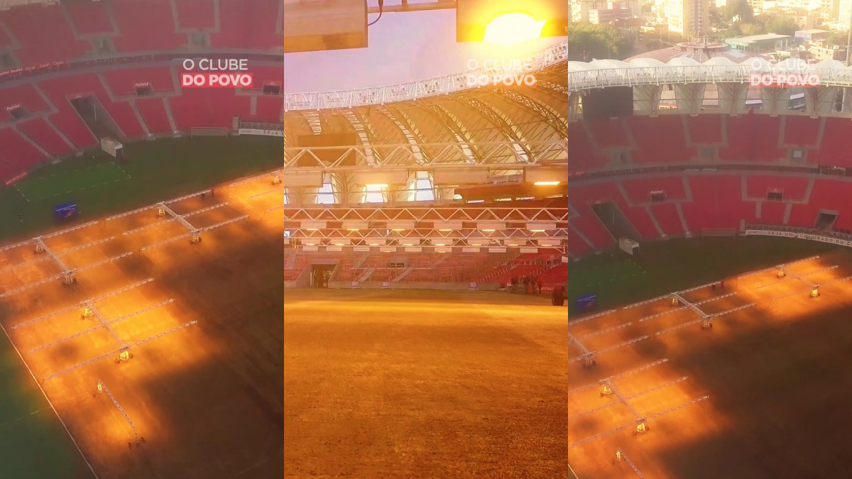 Inter divulga imagens da reconstru&ccedil;&atilde;o do Beira-Rio