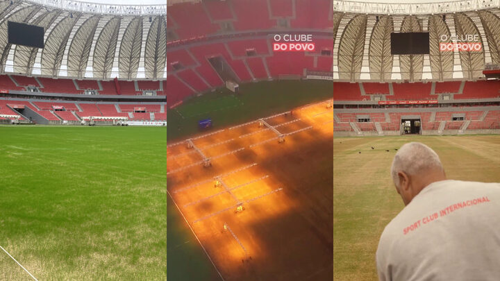 Inter divulga imagens da reconstrução do Beira-Rio