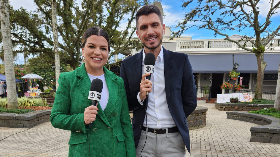 JA terá edição ao vivo direto da Festa da Gastronomia, em Nova Veneza (Crédito: Divulgação)