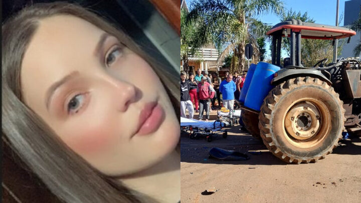 “Mãe e mulher incrível” quem era a jovem de 20 anos morta em acidente com trator em SC