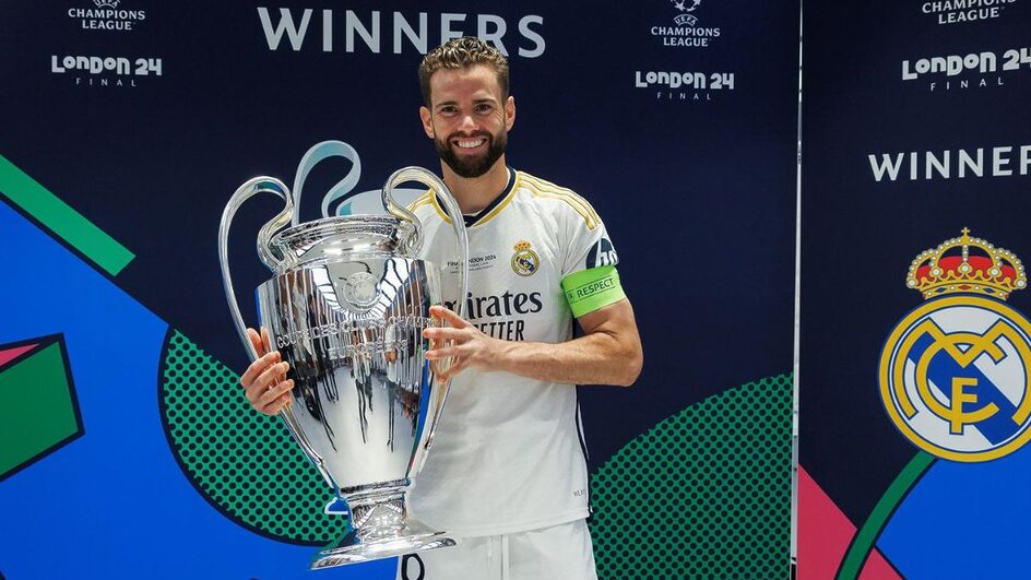 Nacho Fernández deixa o Real Madrid (Foto: Real Madrid, Divulgação)