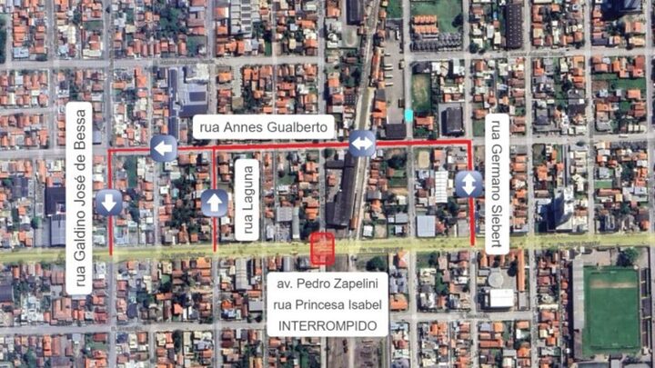 Tubarão terá trânsito alterado no fim de semana.