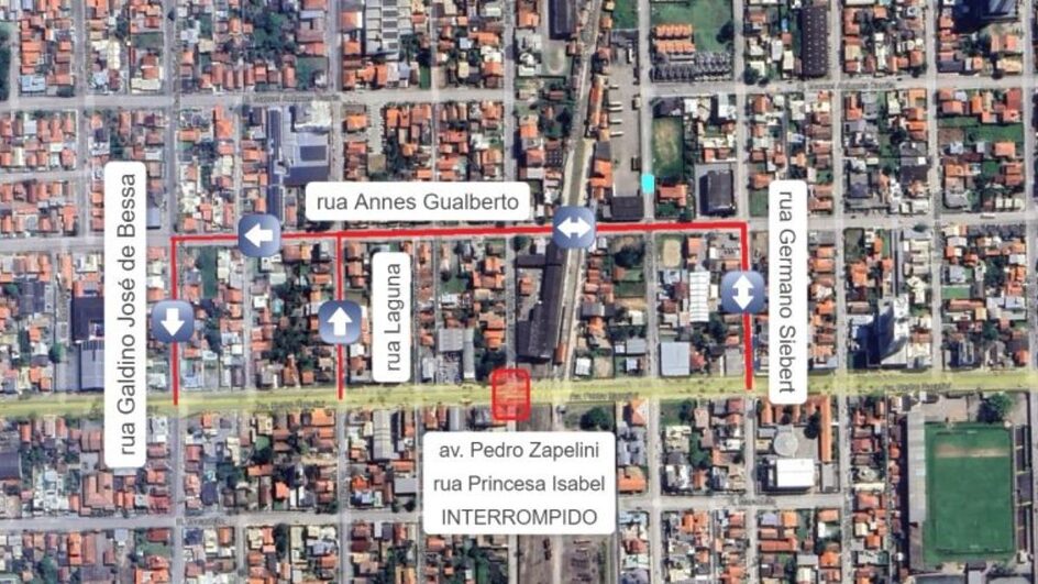 Tubarão terá trânsito alterado no fim de semana.